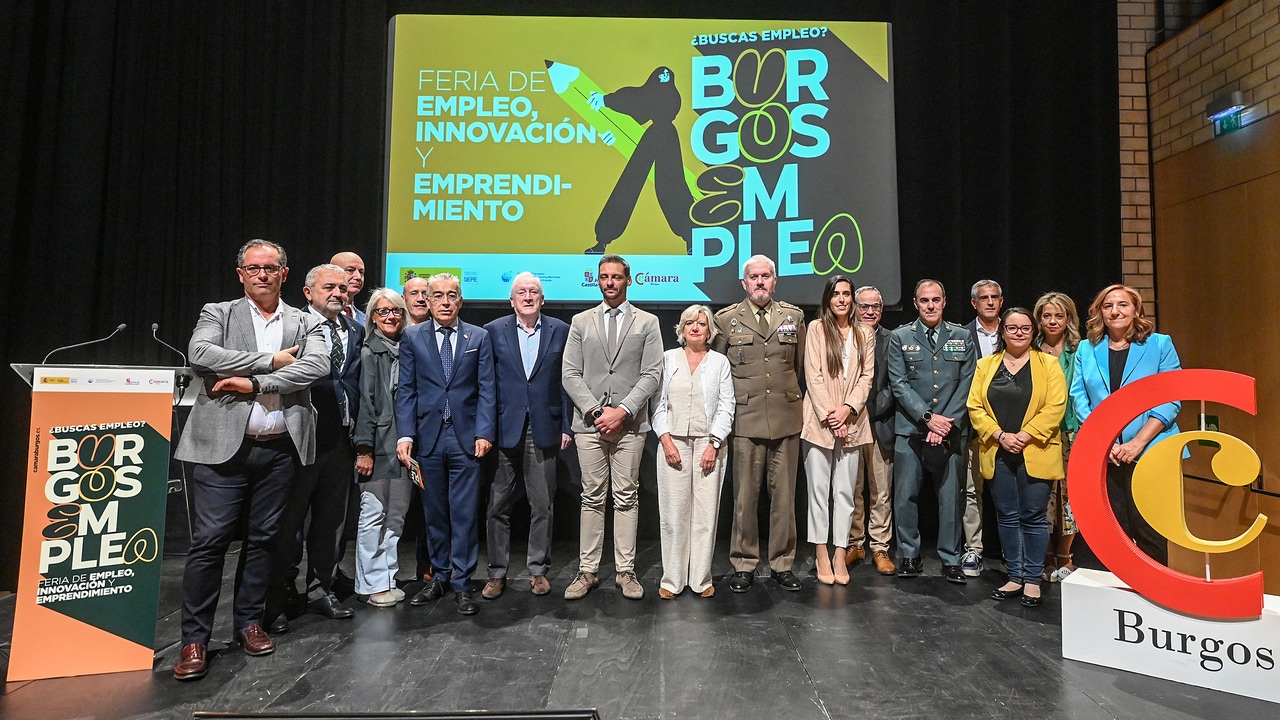 La Feria "Burgos Emplea 2025" reúne a 113 empresas e instituciones