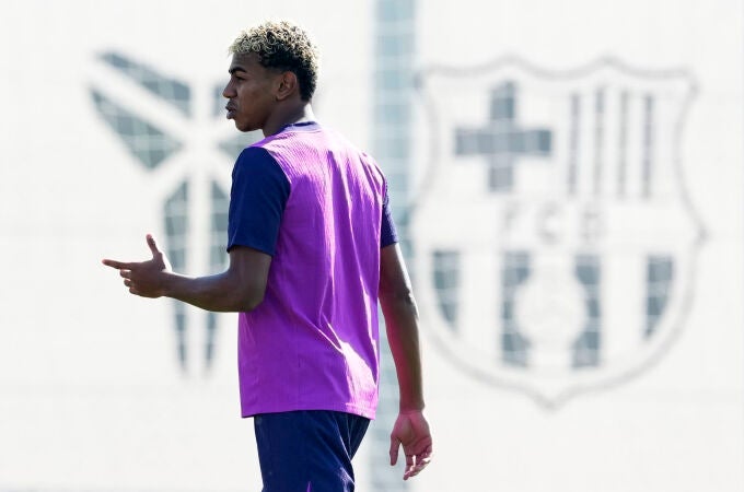 Entrenamiento del FC Barcelona
