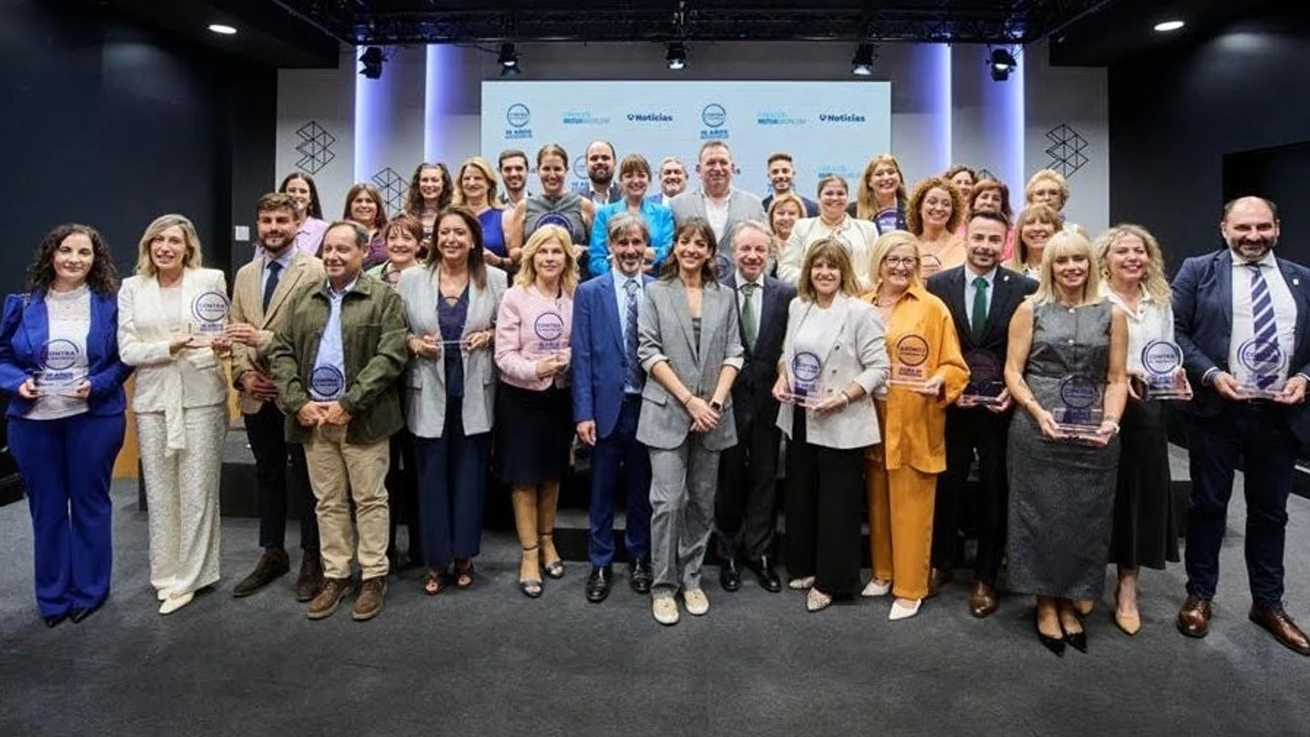 Asistentes a la entrega de premios de Fundación Mutua Madrileña y Antena 3