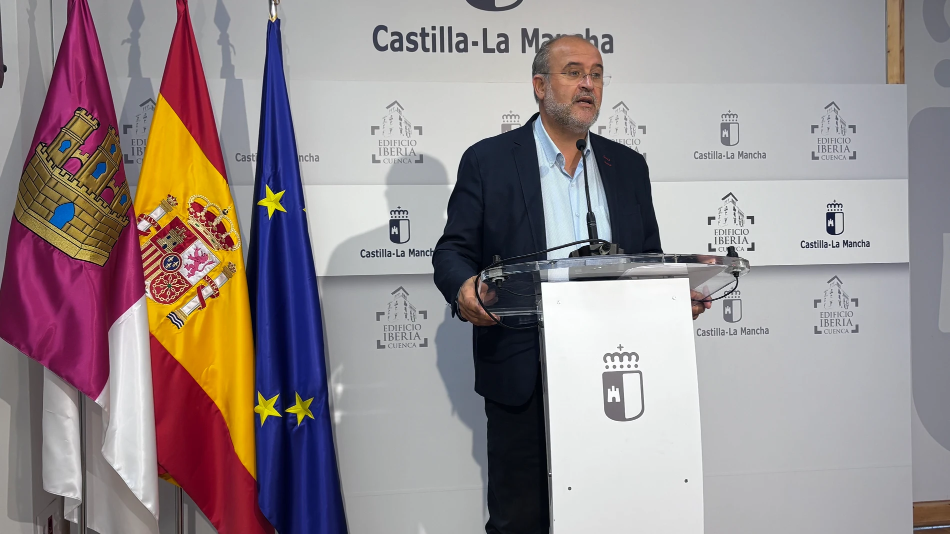 El vicepresidente primero del Gobierno de C-LM, José Luis Martínez Guijarro.