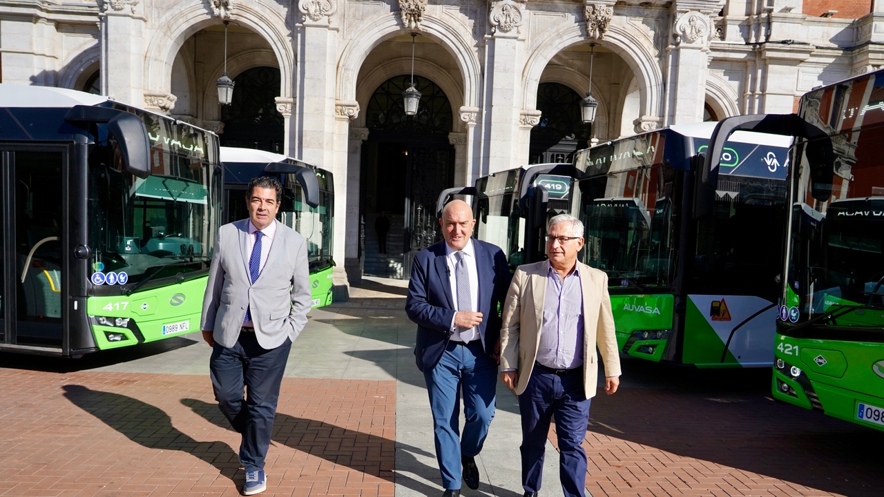 Valladolid mejora su flota de autobuses: Más plazas, con etiqueta ECO y sistema de ayuda a la conducción