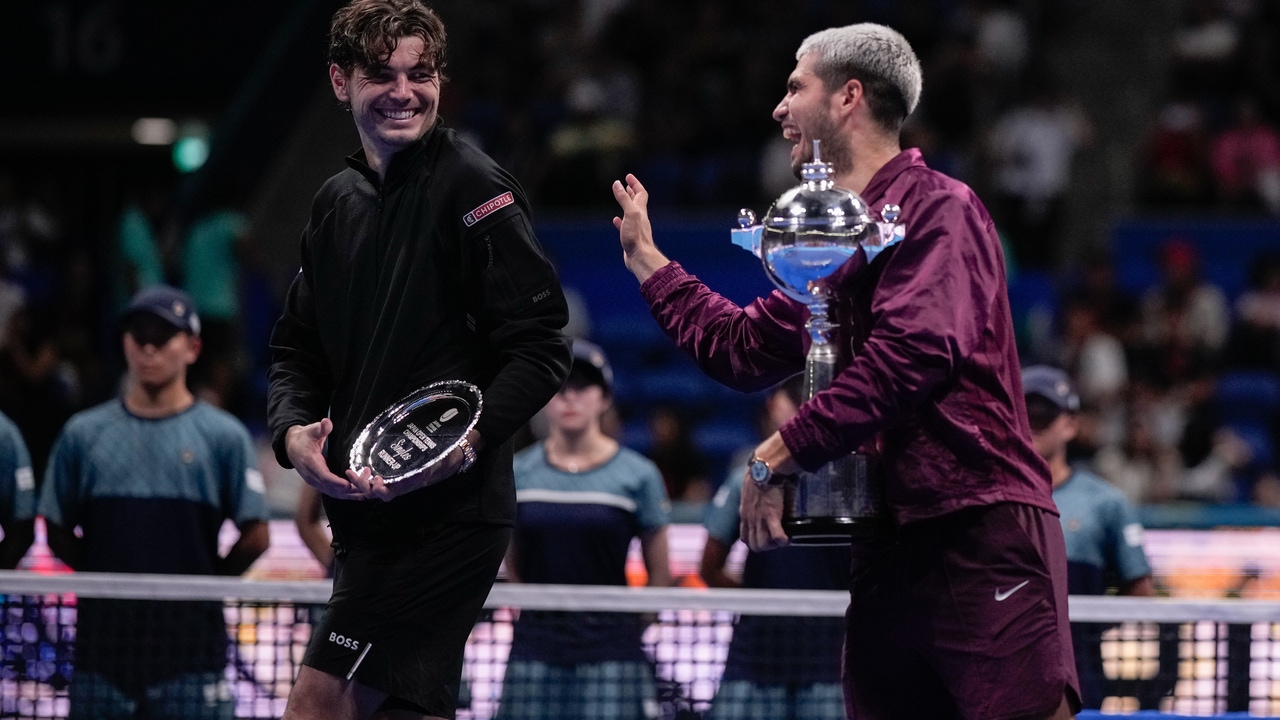 Taylor Fritz, tras ser derrotado por Carlos Alcaraz: "Encima, es un gran tío"