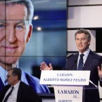 La Razón de Alberto Núñez Feijoó, presidente del Partido Popular (PP) 