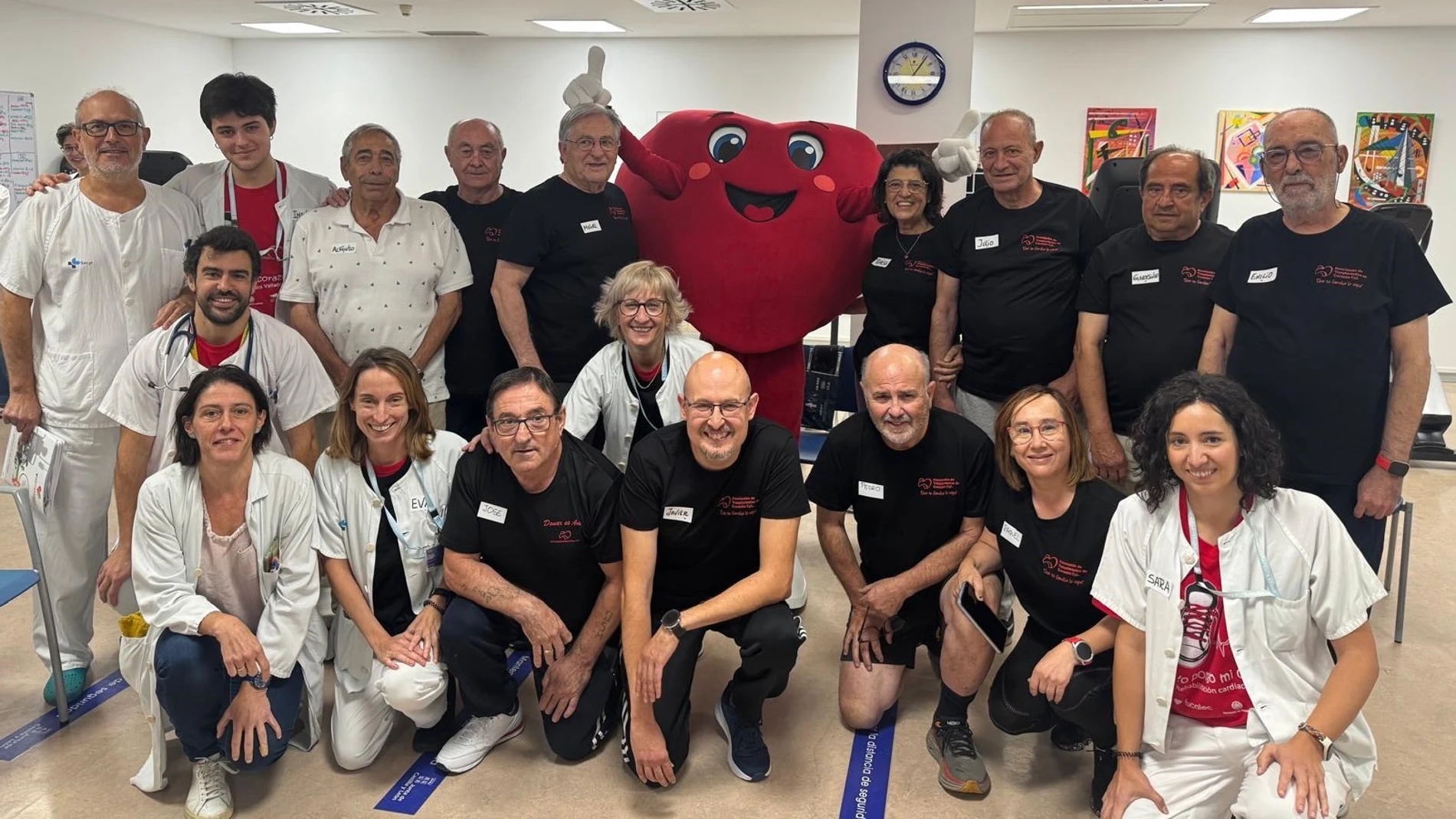 Jornada en el Hospital Universitario Río Hortega para conmemorar el Día Mundial del Corazón