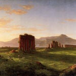Obra de Thomas Cole en la que se representan restos de un acueducto romano