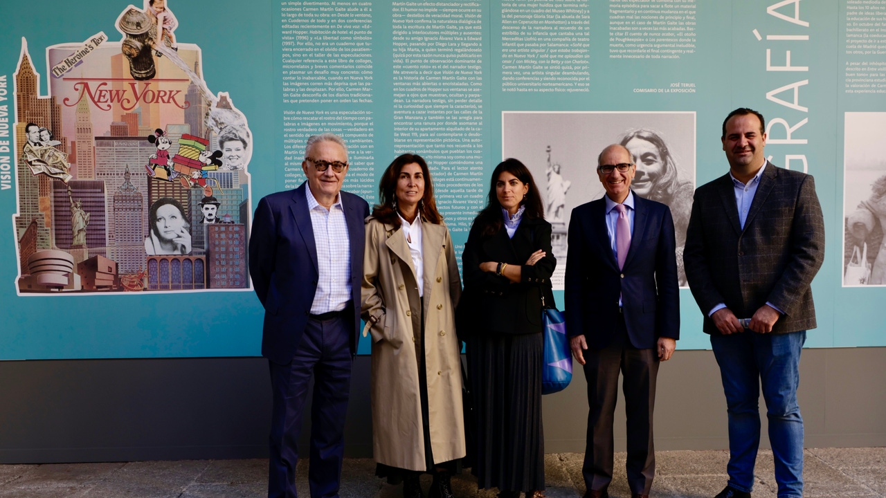 La Salina de Salamanca invita a descubrir la “mirada hecha imagen” de Martín Gaite a través de una muestra de 80 collages