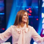 El look de Nuria Roca. El look de Nuria Roca.