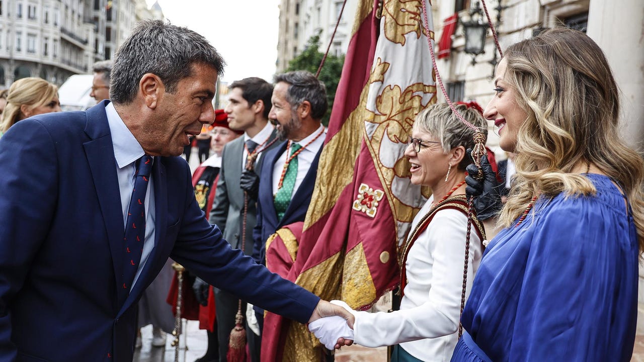 La alerta naranja por la dana Alice fuerza a la Generalitat a aplazar el acto institucional del Día de la Comunitat Valenciana