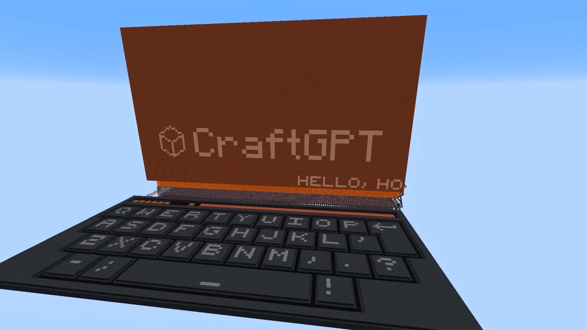 Un jugador crea un ChatGPT funcional dentro de Minecraft