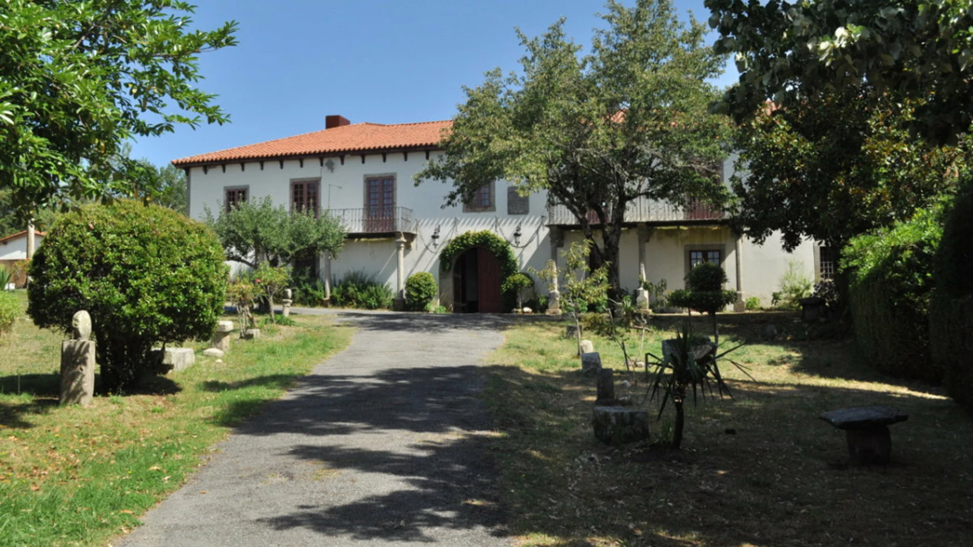 Fachada del Pazo.
