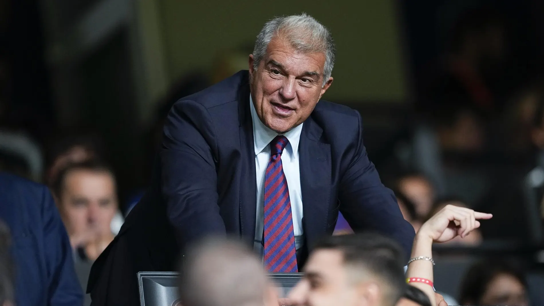 Joan Laporta, presidente del Fútbol Club Barcelona