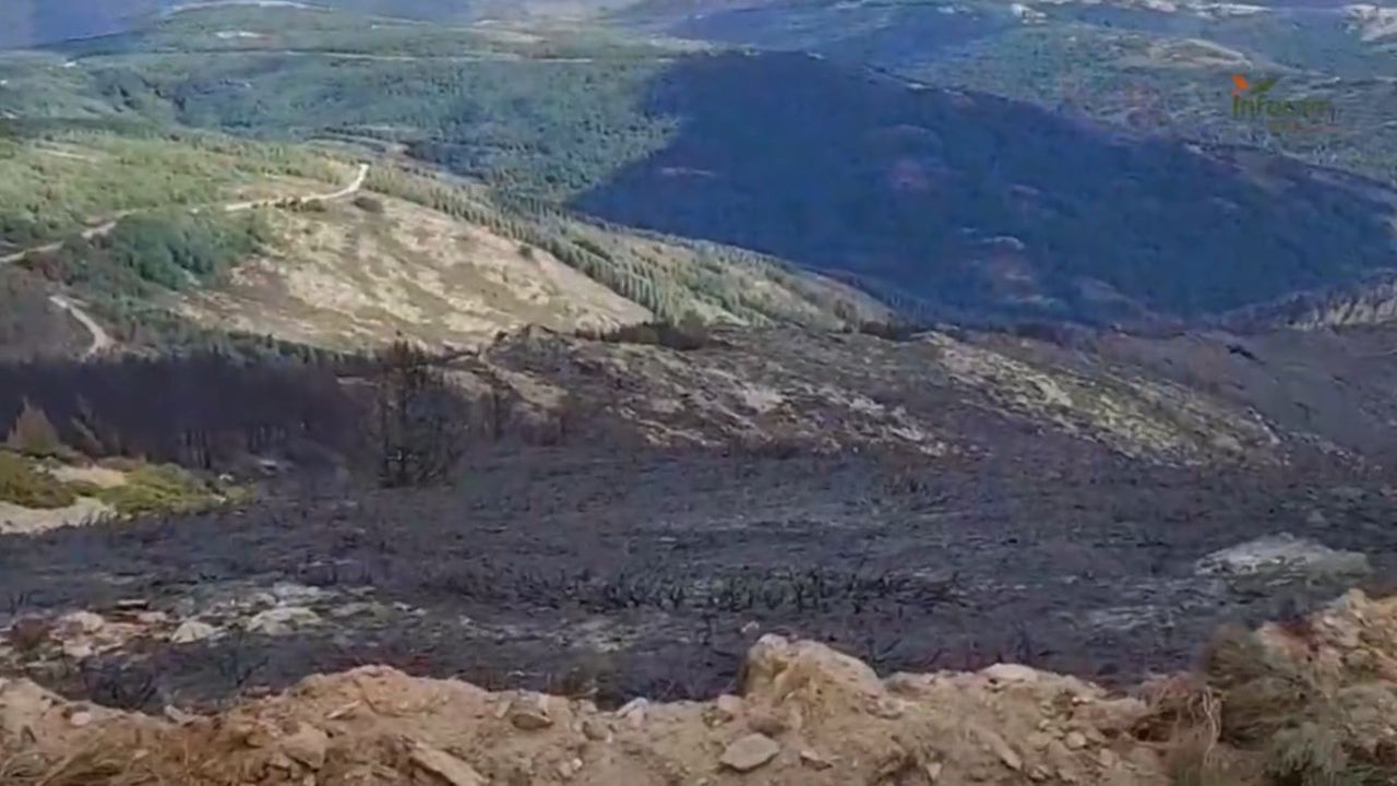 Controlado el fuego en el Pico del Lobo: baja a Nivel 0, aunque continúa la vigilancia aérea