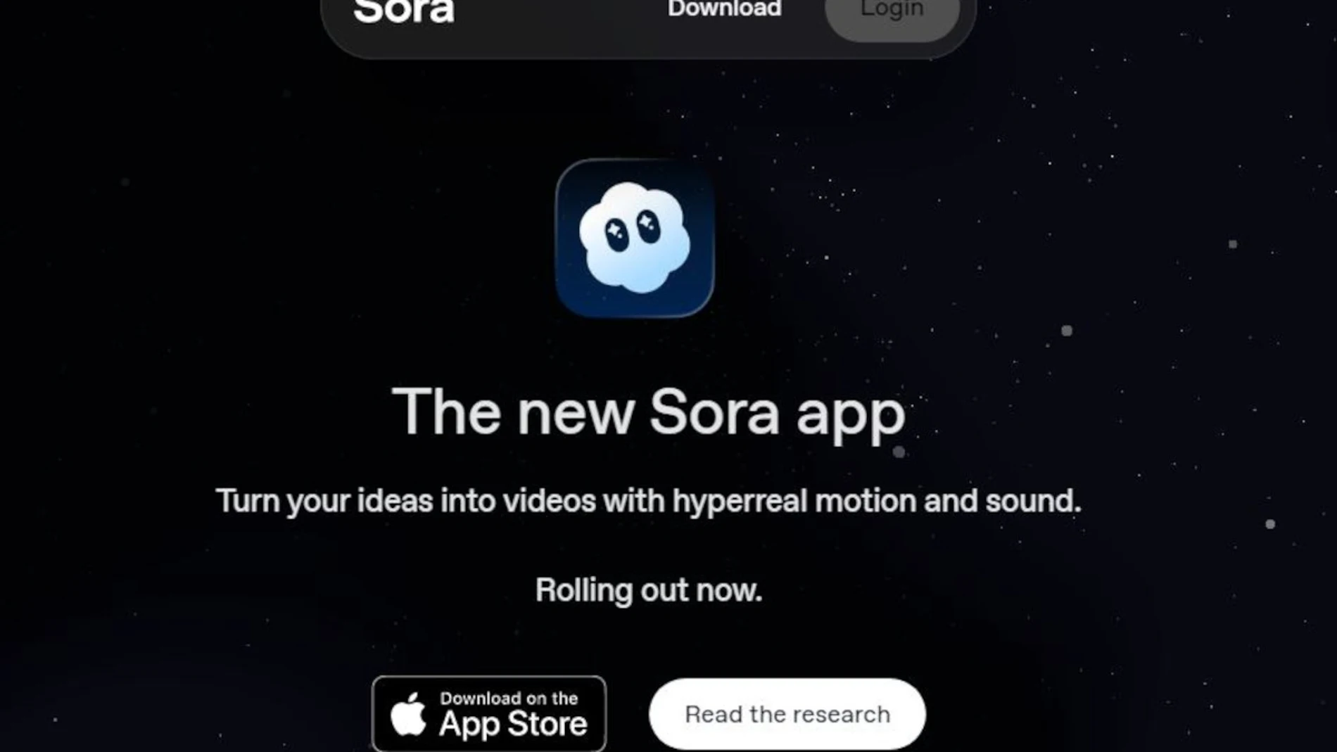 Sora es la nueva aplicación social de vídeos cortos desarrollada por OpenAI