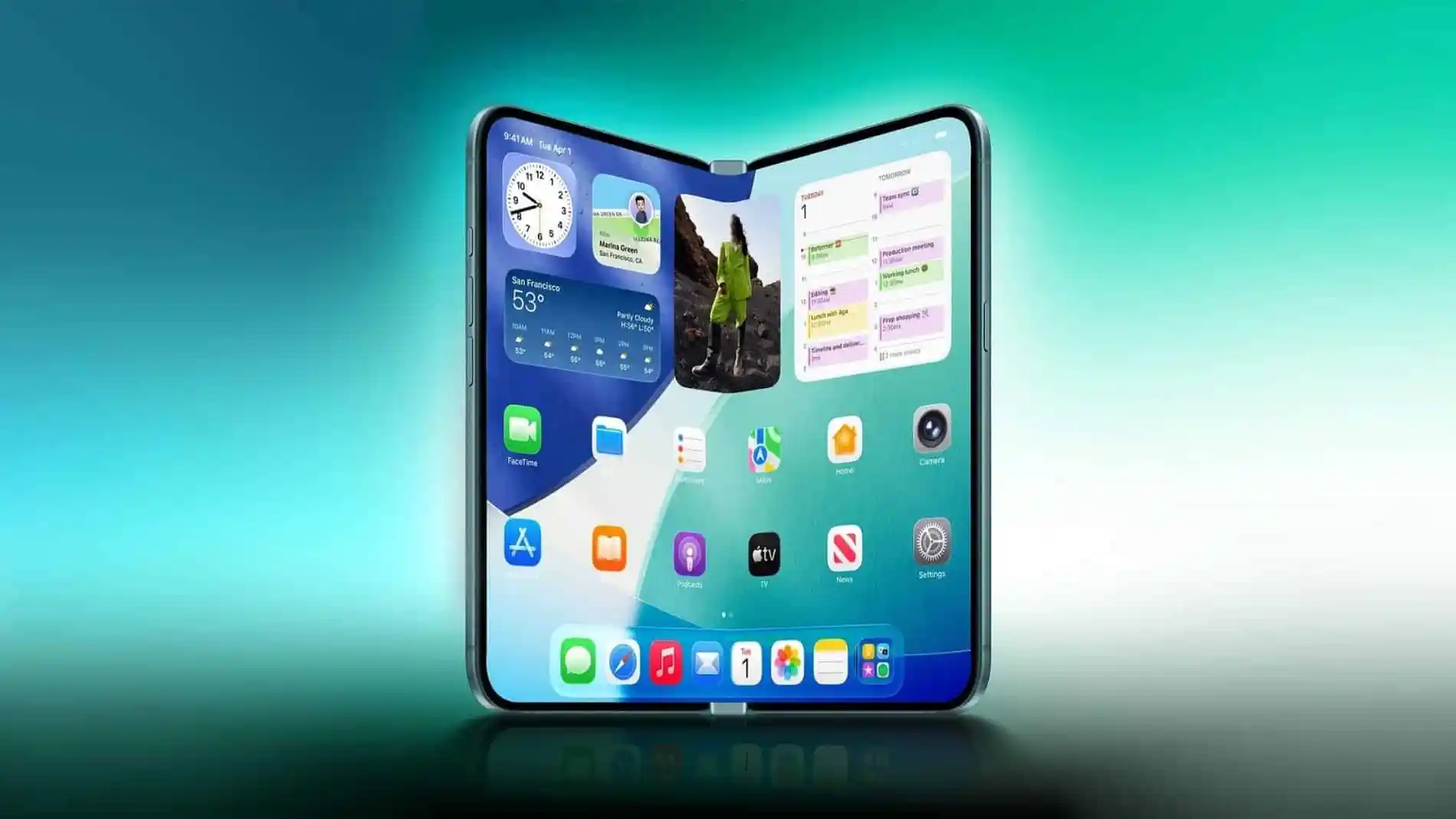 Samsung producirá pantallas plegables para "una gran empresa americana": ¿serán para el iPhone Fold?
