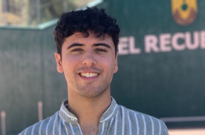 El alcalde de El Recuento (Guadalajara), Kike Collada