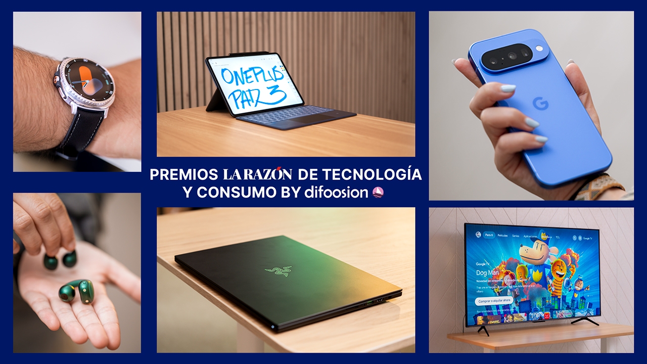 Premios La Razón de Tecnología y Consumo by Difoosion: descubre y vota los mejores productos tecnológicos del año