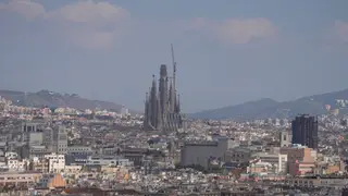 Vistas de la ciudad de Barcelona Vistas de la ciudad de Barcelona desde la terraza-mirador de las Piscinas Municipales de Montjuic, a 1 de octubre de 2025, en Barcelona, Catalunya (España). 01 OCTUBRE 2025;CATALUÑA;PANORÁMICA;MIRADOR; David Zorrakino / Europa Press 01/10/2025