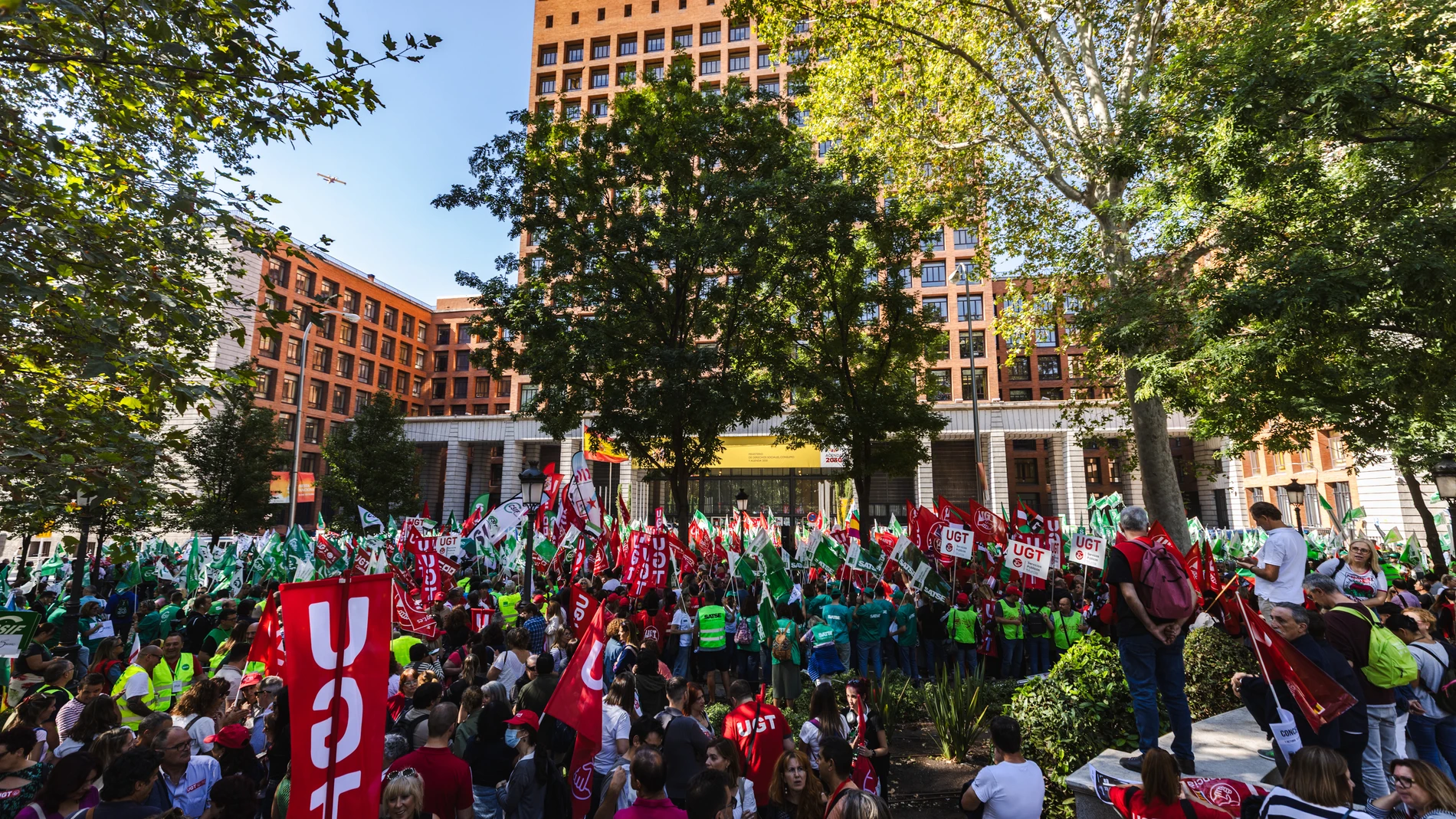 Manifestación de delegados sindicales en el ministerio de sanidad contra el Estatuto Marco @ Gonzalo Pérez