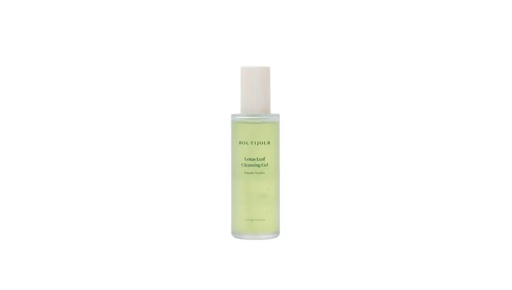 Lotus leaf cleansing gel.