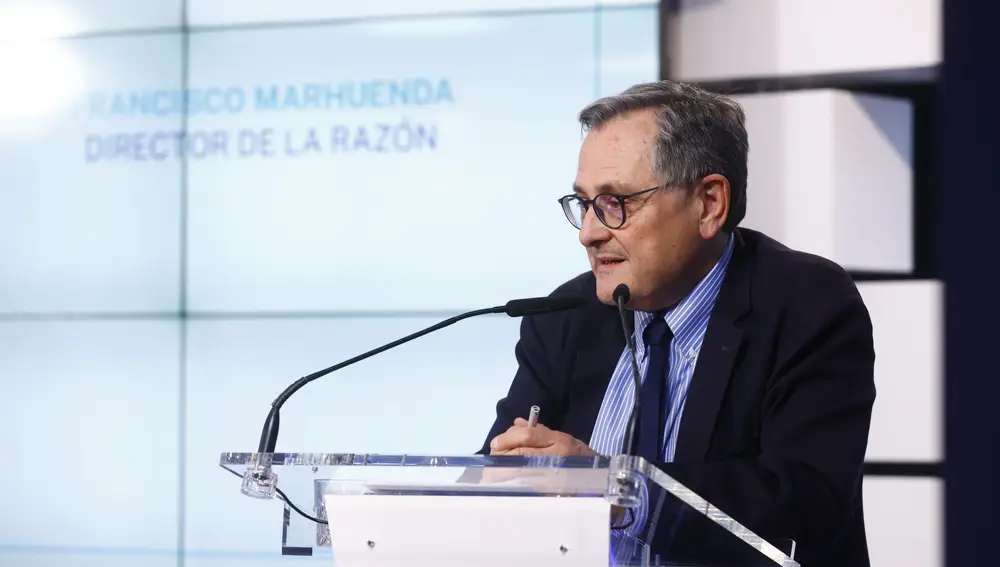 Francisco Marhuenda, durante su intervención