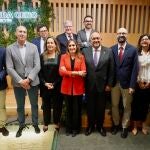 Gala de entrega del III Premio Mujer Leonesa 2025 de Onda Cero León a la consejera ejecutiva de la Cultural y Deportiva Leonesa, con la asistencia de la consejera de Educación, Rocío Lucas, del alcalde de León, José Antonio Diez, y de Antonio Silván, entre otras autoridades