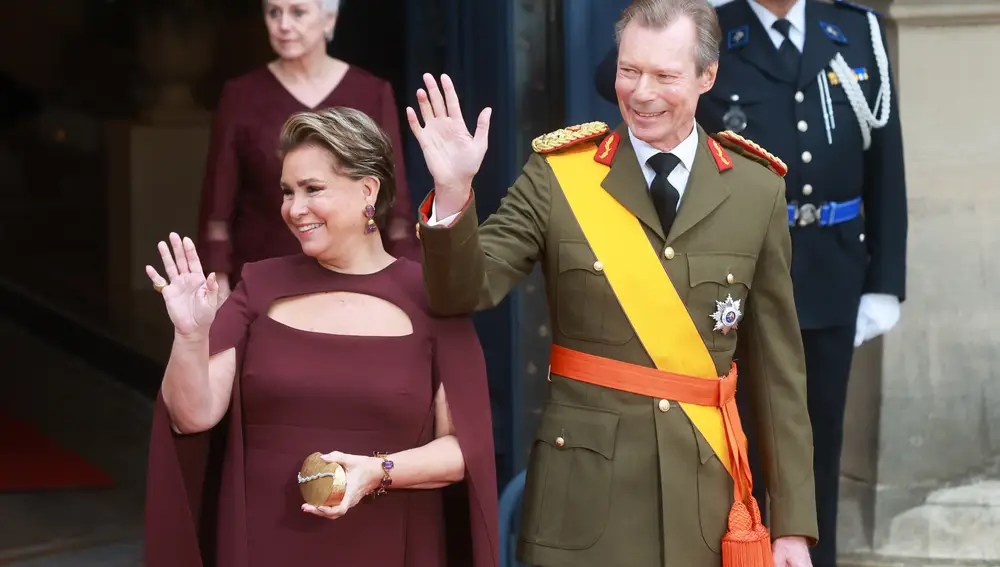 Luxembourg celebrations for the enthronement of Prince Guillaume as Grand Duke