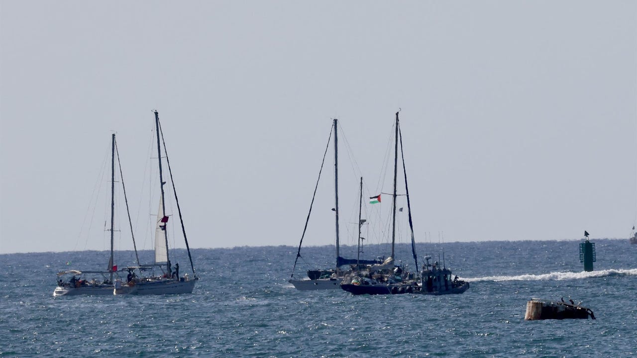 Todos los barcos de la Flotilla Sumud han sido interceptados y sus pasajeros se encuentran en proceso de deportación