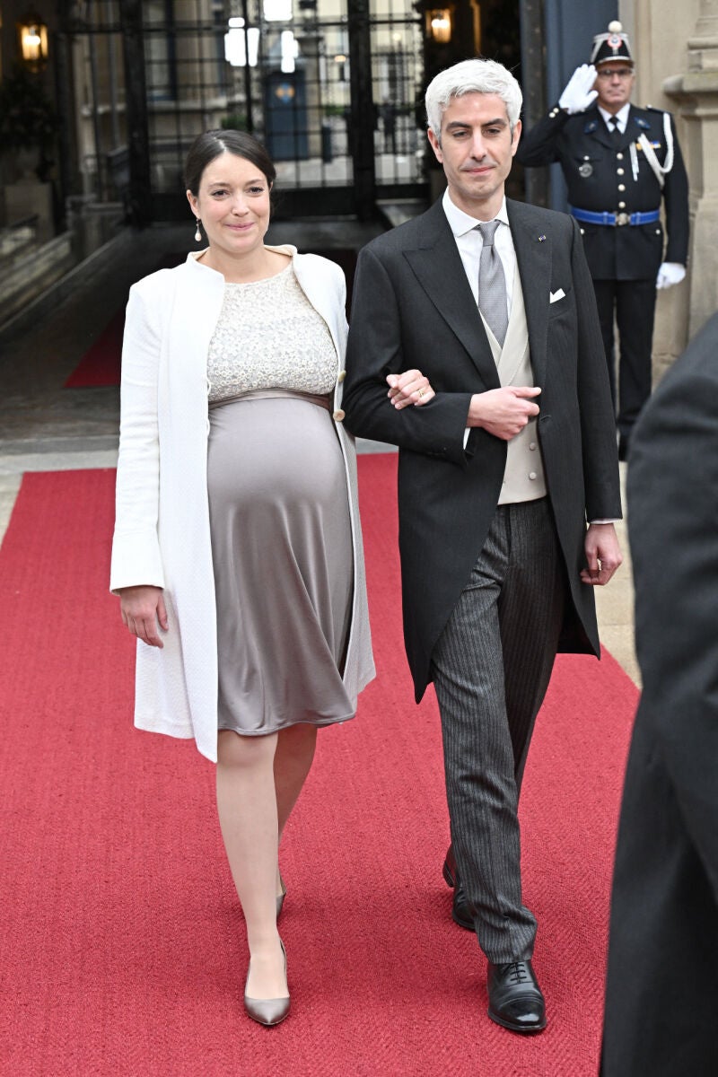 Los príncipes Alexandra y Louis Xavier de Luxemburgo
