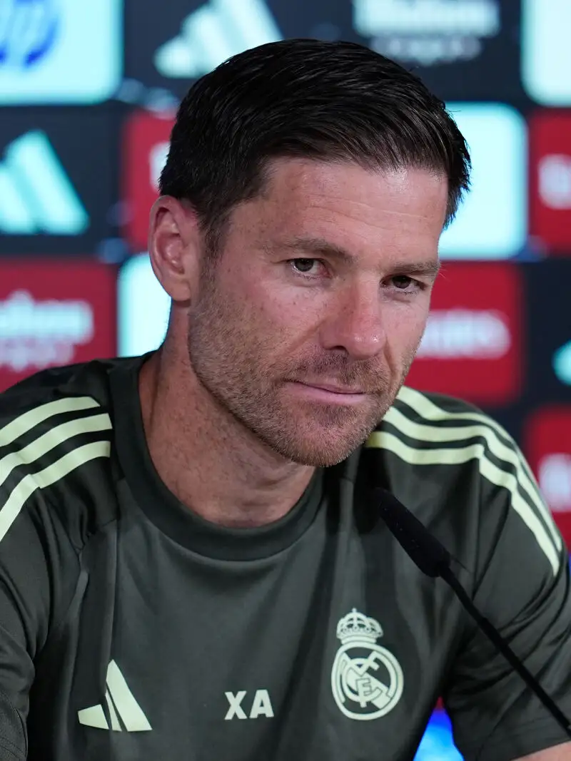 Xabi Alonso Press Conference For Real Madrid - Laliga Ea Sports