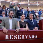 Las Ventas : Isabel Díaz-Ayuso y Carlos Novillo