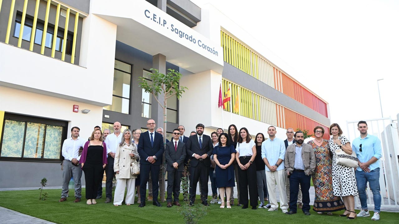 El nuevo colegio Sagrado Corazón de Librilla (Región de Murcia) abre sus puertas con capacidad para más de 800 alumnos y tres líneas