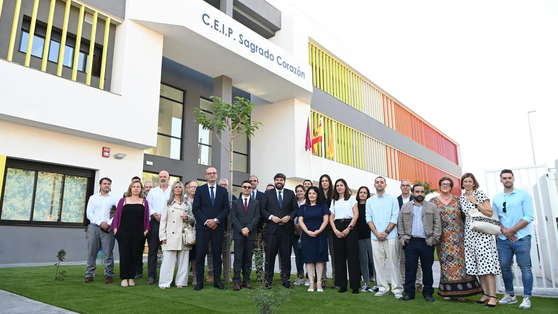 MURCIA.-El nuevo colegio Sagrado Corazón de Librilla abre sus puertas con capacidad para más de 800 alumnos y tres líneas