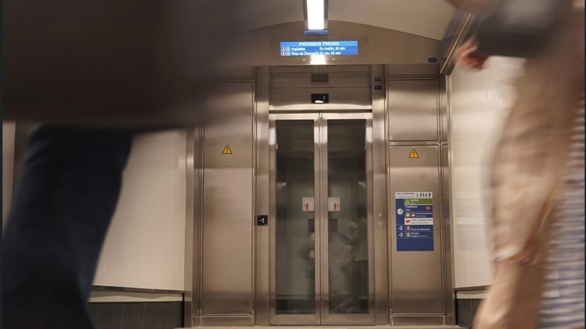 Metro reabre uno de los andenes de la Línea 7 en Avenida de América cerrado hasta ahora por obras
