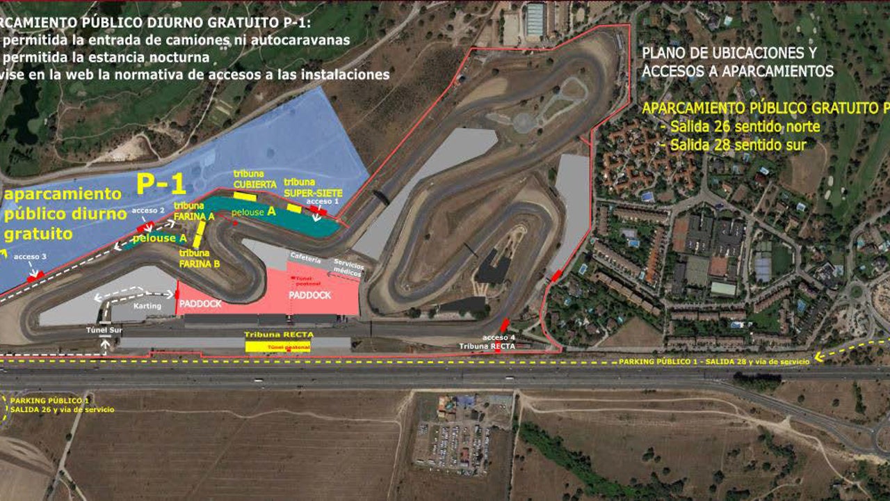 La DGT establece itinerarios alternativos a la A-1 por el Gran Premio Camión en el Jarama