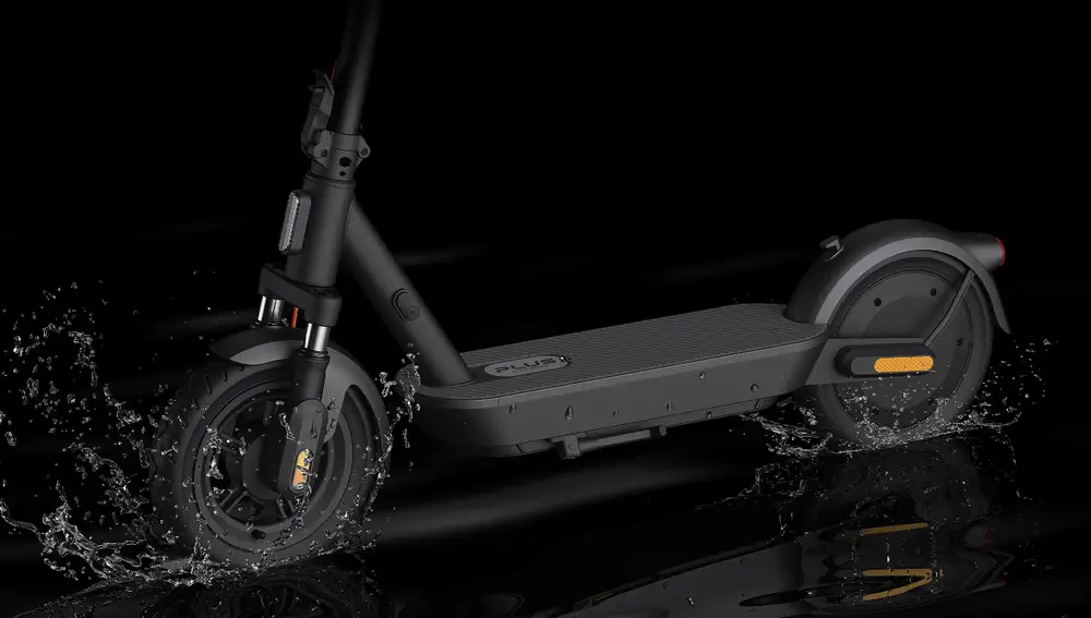 Tanto el chasis como la batería del Xiaomi Electric Scooter 5 Plus son resistentes al agua