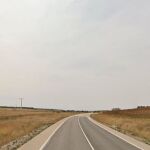 CM-310 a la altura de Saelices (Cuenca)