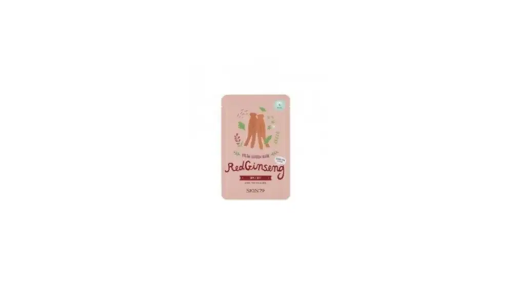 Red ginseng fresh garden mask.