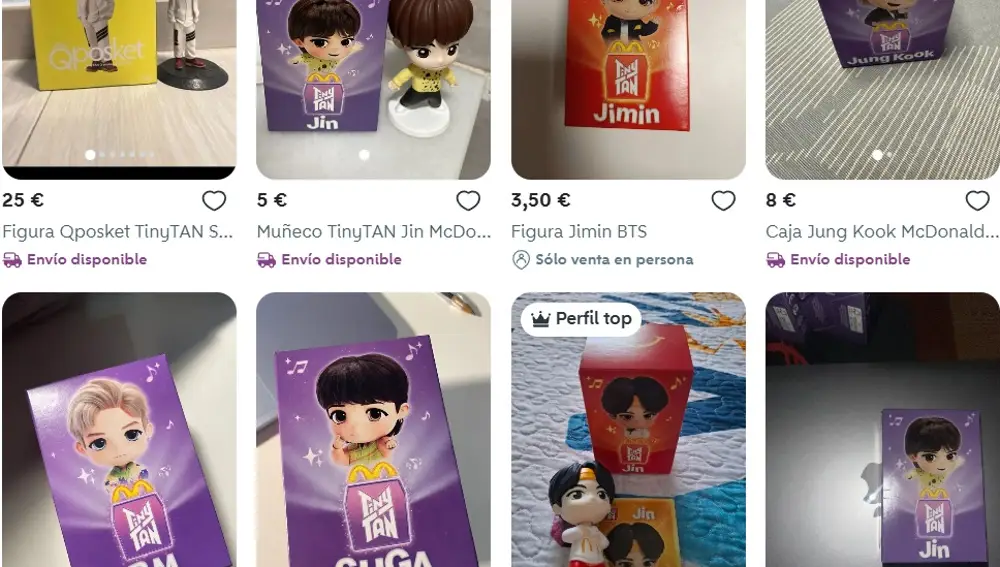 TinyTAN BTS McDonald's