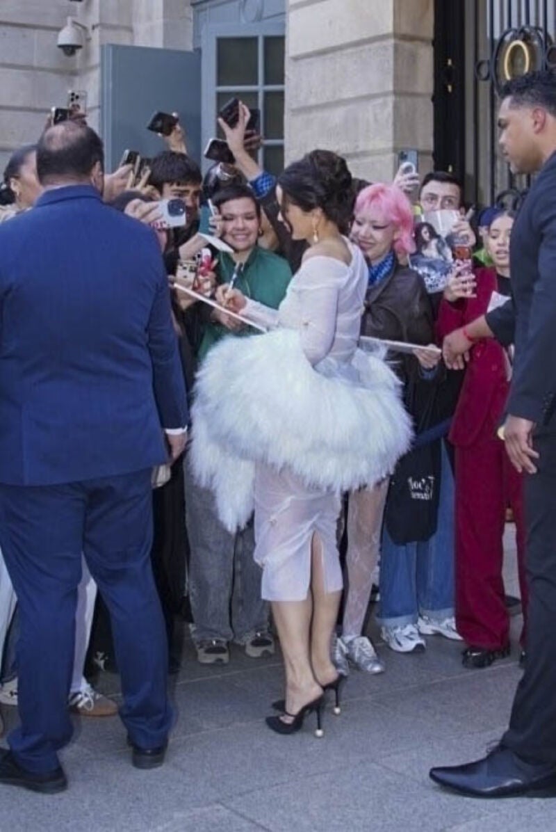 El look de Rosalía.