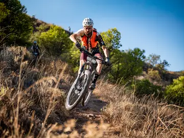 Óscar Pujol, en un descenso Óscar Pujol, en un descenso