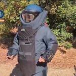 Sevilla.-Sucesos.-Desactivado un artefacto explosivo de la Guerra Civil en Dos Hermanas, encontrado por un agricultor