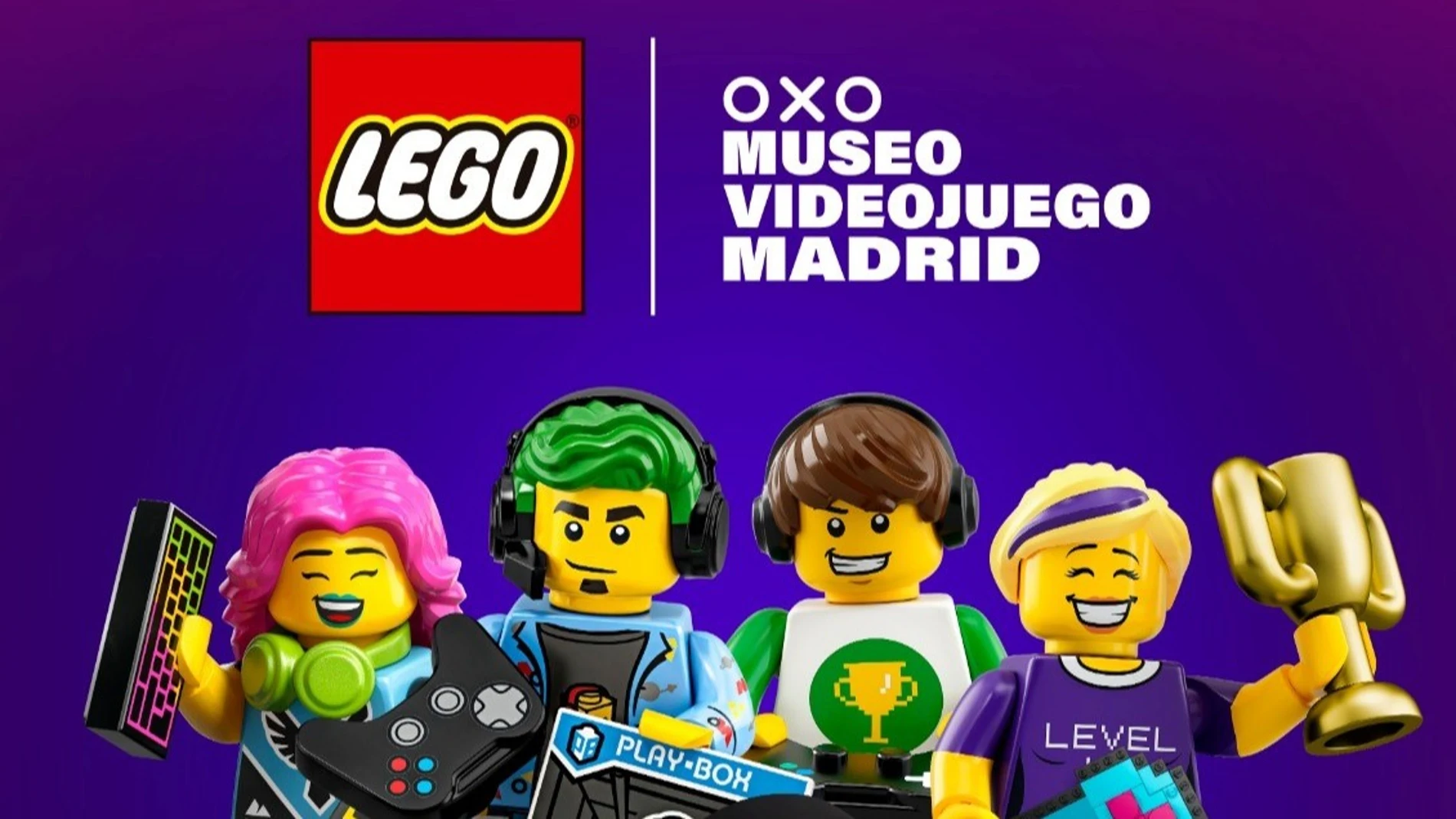 Una muestra inmersiva que reúne personajes y escenarios icónicos de los videojuegos en sorprendentes creaciones LEGO