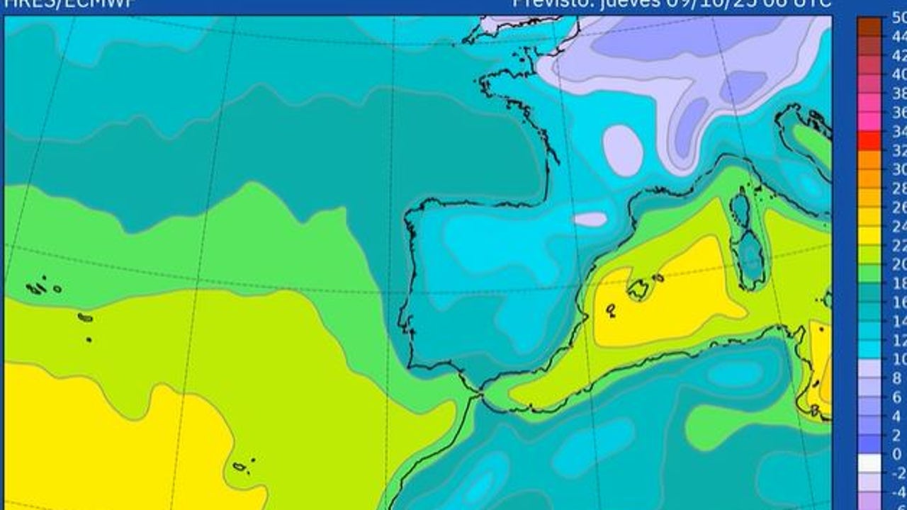 La AEMET avisa de un cambio de tiempo este fin de semana: bajada notable de las temperaturas en estas zonas