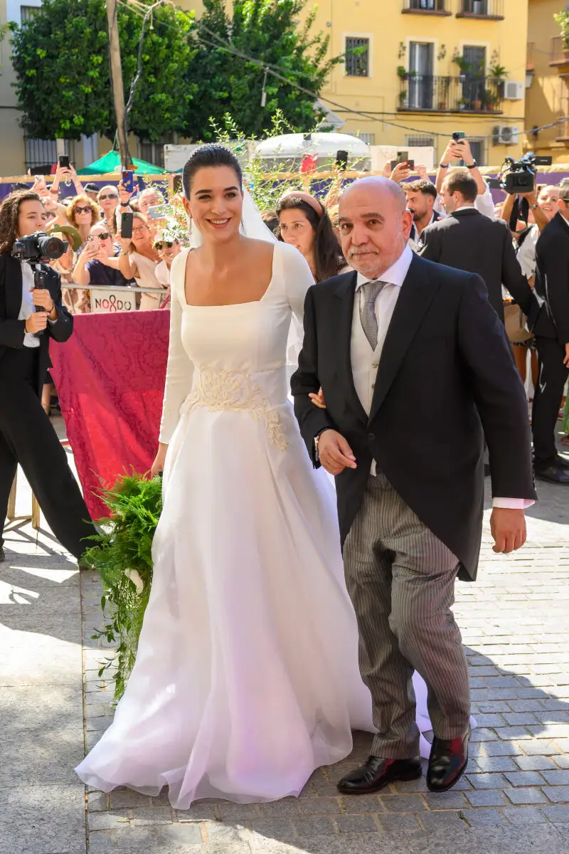 Cayetano Martínez de Irujo contrae matrimonio con Bárbara Mirján en Sevilla