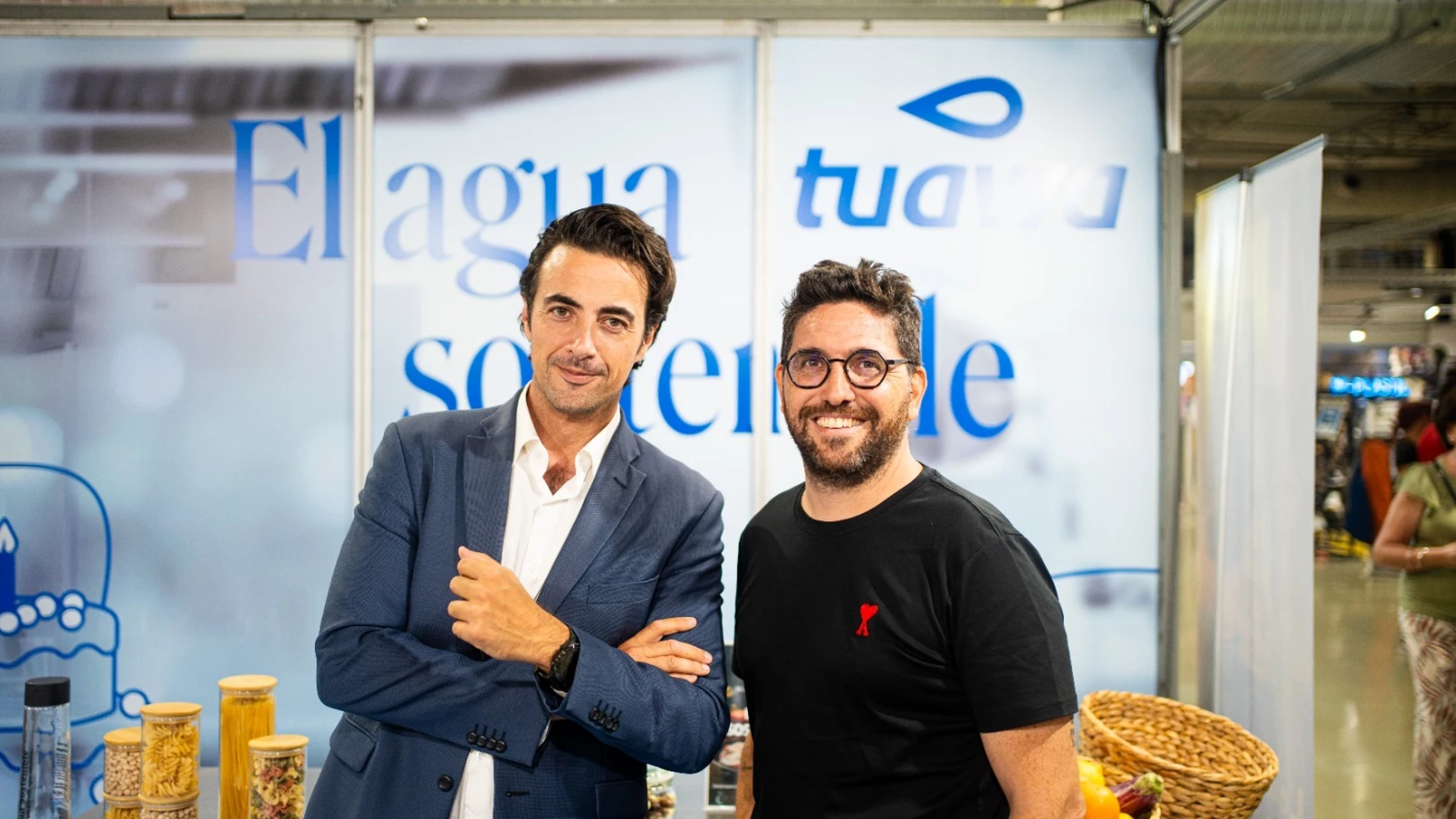 Germán Carrizo ha estado acompañado por el CEO de Tuawa, Juan Monrabal