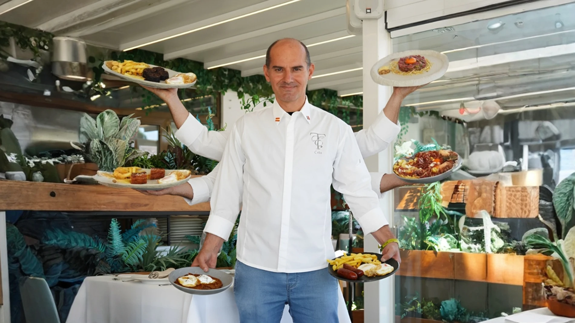 Cata Lupu es el cocinero de La Taberna de Elia