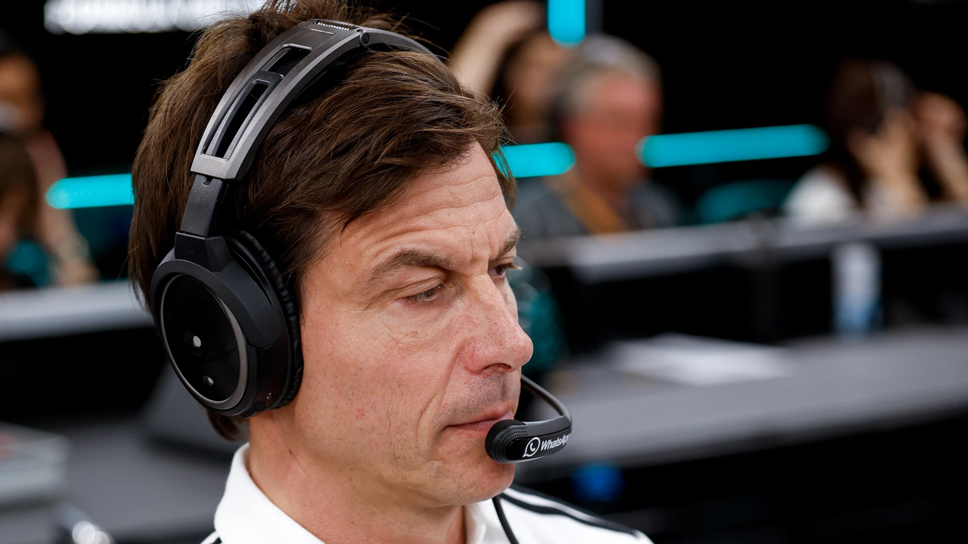 WOLFF Toto (aut), Team Principal & CEO of Mercedes AMG F1 Team, portrait during the 2025 Formula 1 Singapore Grand Prix, 18th round of the 2025 FIA Formula One World Championship from October 3 to 5, 2025 on the Marina Bay Street Circuit, in Singapore - Photo DPPIAFP7 03/10/2025 ONLY FOR USE IN SPAIN