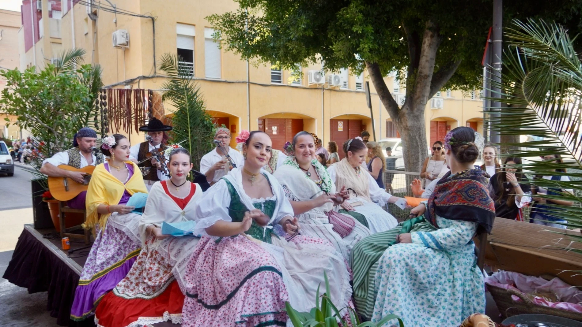 El Bando de la Huerta llena de color, alegría y tradición las fiestas de Santomera