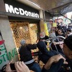 Manifestación para pedir el fin del genocidio israelí en Gaza