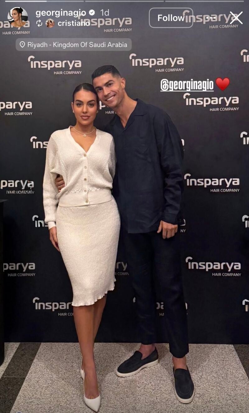 El look de Georgina Rodríguez.